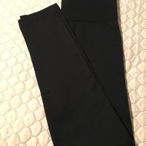 Polyester/ Spandex Black pants